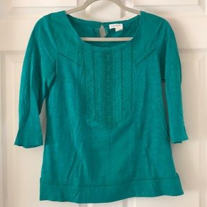 Anthropologie lace top